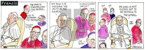 Francis on Thursday August 22, 2024 Comic Strip