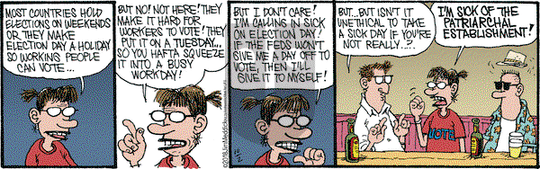 Monty on Tuesday October 2, 2018 Comic Strip