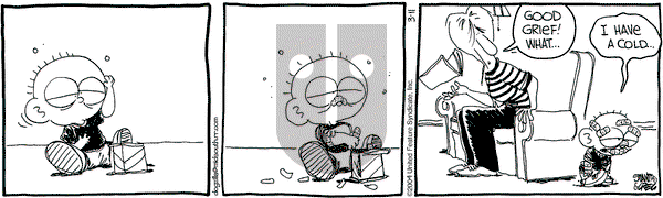 The Buckets on Thursday March 11, 2004 Comic Strip