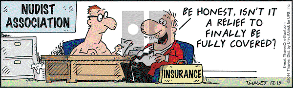 Frank and Ernest on Monday December 15, 2014 Comic Strip