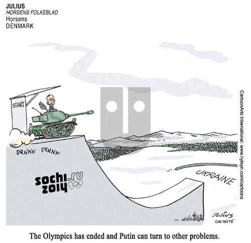 Views of the World on Sunday March 2, 2014 Comic Strip