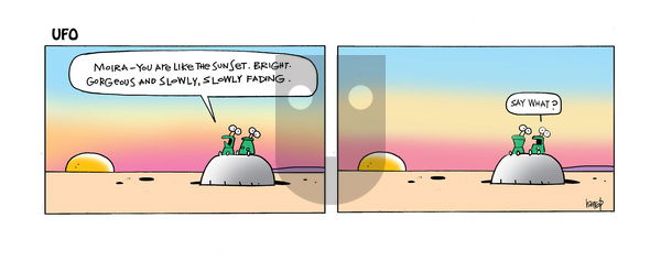 UFO on Monday April 14, 2025 Comic Strip