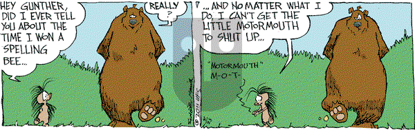 The Grizzwells on Monday April 25, 2011 Comic Strip