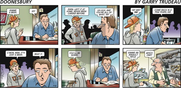 Doonesbury - Sunday July 10, 2022 Comic Strip