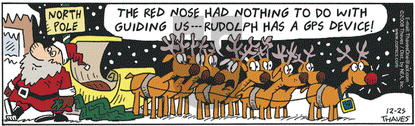 Frank and Ernest on Thursday December 25, 2008 Comic Strip
