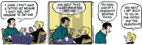 Betty on Saturday March 8, 2025 Comic Strip