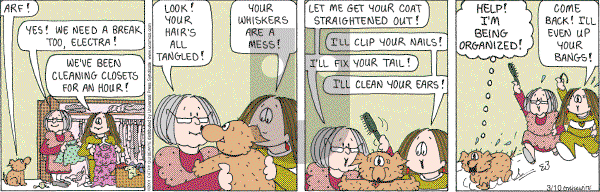 Cathy Classics - Saturday March 10, 2007 Comic Strip