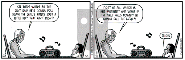 The Boondocks on Friday March 8, 2013 Comic Strip