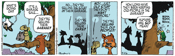 Over the Hedge on Friday May 26, 2006 Comic Strip