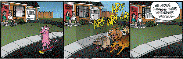 Monty on Thursday June 4, 2015 Comic Strip