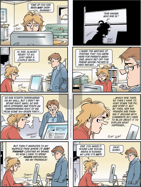 Doonesbury - Sunday November 8, 2009 Comic Strip