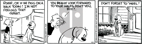 Red and Rover on Monday March 8, 2010 Comic Strip