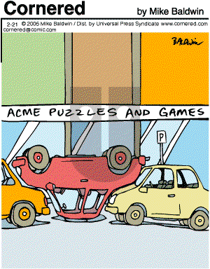 Cornered - Tuesday February 21, 2006 Comic Strip