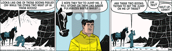 Rip Haywire on Saturday March 3, 2018 Comic Strip