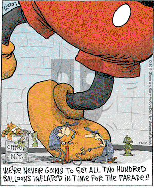 The Flying McCoys on Tuesday November 22, 2011 Comic Strip