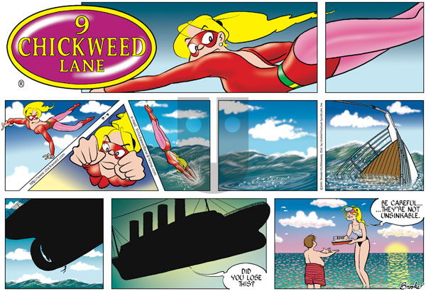 9 Chickweed Lane on Sunday September 9, 2001 Comic Strip