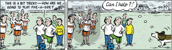 Fred Basset - Friday April 10, 2020 Comic Strip