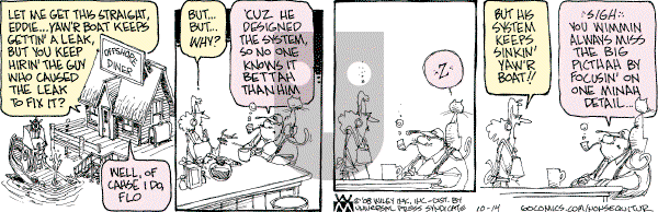 Non Sequitur - Tuesday October 14, 2008 Comic Strip