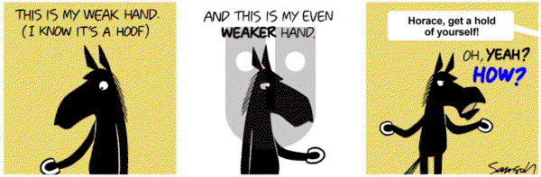 Dark Side of the Horse on Tuesday February 14, 2017 Comic Strip
