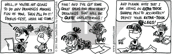 Heart of the City on Thursday February 3, 2011 Comic Strip