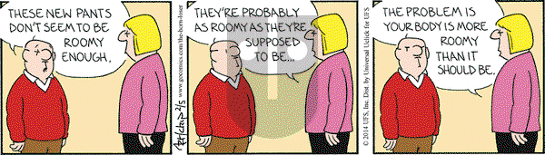 The Born Loser on Wednesday February 5, 2014 Comic Strip