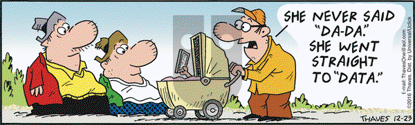 Frank and Ernest on Friday December 23, 2016 Comic Strip