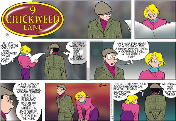 9 Chickweed Lane on Sunday November 12, 2006 Comic Strip
