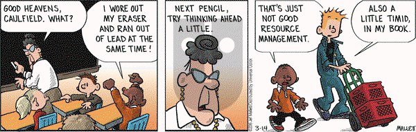 Frazz on Monday March 14, 2016 Comic Strip