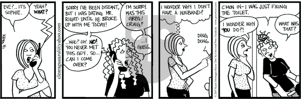 Clear Blue Water on Thursday February 1, 2007 Comic Strip