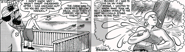 Alley Oop on Thursday August 10, 2006 Comic Strip