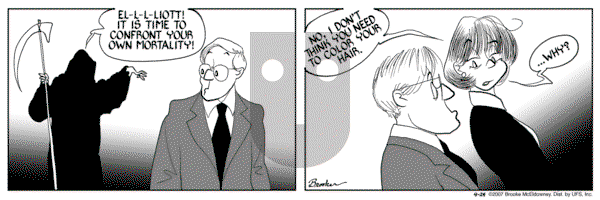 9 Chickweed Lane on Tuesday April 24, 2007 Comic Strip