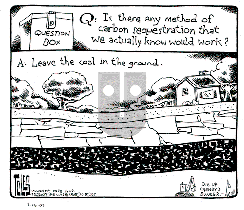 Tom Toles on Monday July 16, 2007 Comic Strip