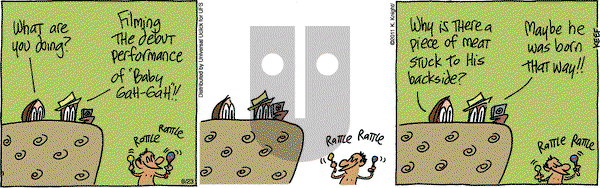 The Knight Life on Tuesday August 23, 2011 Comic Strip