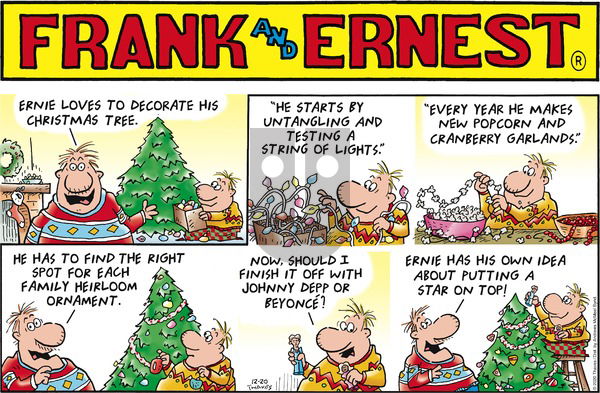 Frank and Ernest on Sunday December 20, 2020 Comic Strip