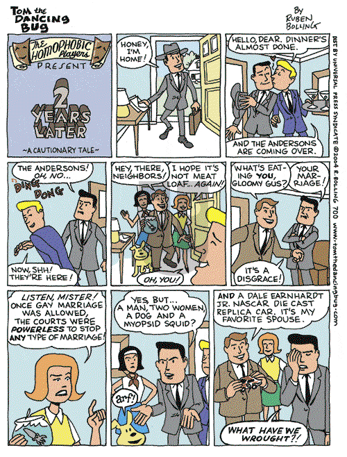 Tom the Dancing Bug on Saturday May 29, 2004 Comic Strip