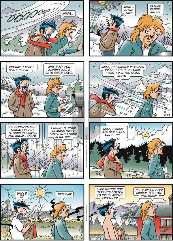 Doonesbury - Sunday February 4, 2024 Comic Strip