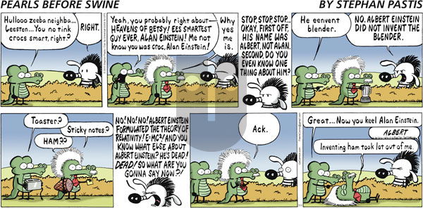 Pearls Before Swine - Sunday July 1, 2012 Comic Strip