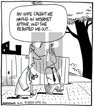 Reality Check - Monday April 21, 2003 Comic Strip