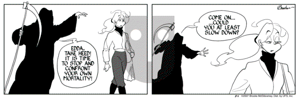 9 Chickweed Lane on Tuesday May 1, 2007 Comic Strip