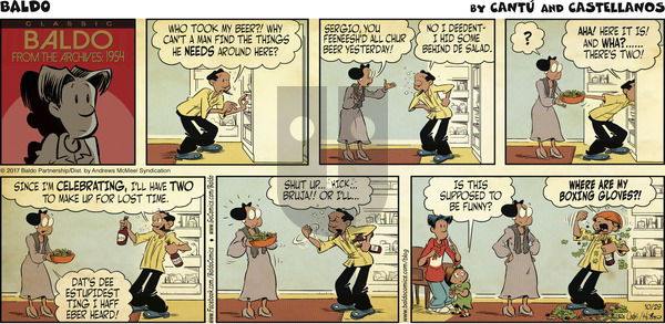 Baldo on Sunday October 29, 2017 Comic Strip