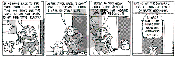 Cathy Classics on Tuesday May 12, 1998 Comic Strip