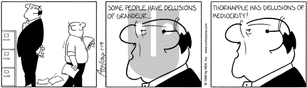 The Born Loser on Tuesday January 19, 1999 Comic Strip