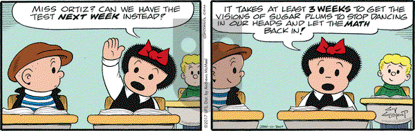 Nancy on Wednesday January 11, 2017 Comic Strip