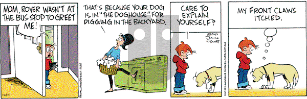 Red and Rover on Monday October 4, 2021 Comic Strip