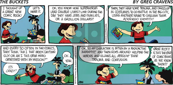 The Buckets on Sunday March 10, 2019 Comic Strip