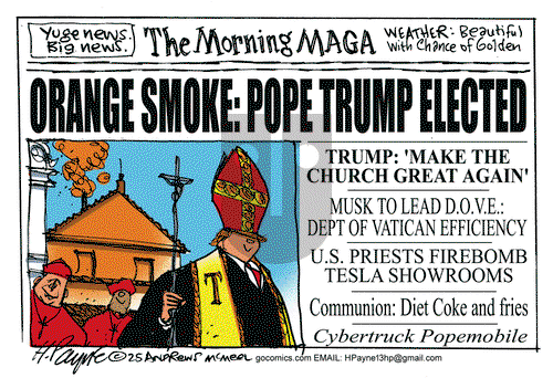 Henry Payne - Friday May 2, 2025 Comic Strip