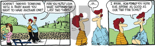 The Buckets on Saturday May 9, 2009 Comic Strip