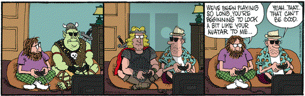 Monty on Thursday July 7, 2011 Comic Strip