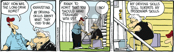 The Buckets on Thursday November 26, 2009 Comic Strip