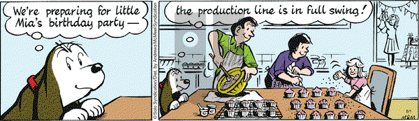 Fred Basset on Tuesday August 1, 2017 Comic Strip
